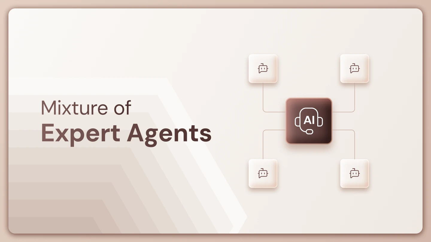 Mixture of Expert Agents – Lyzr AI