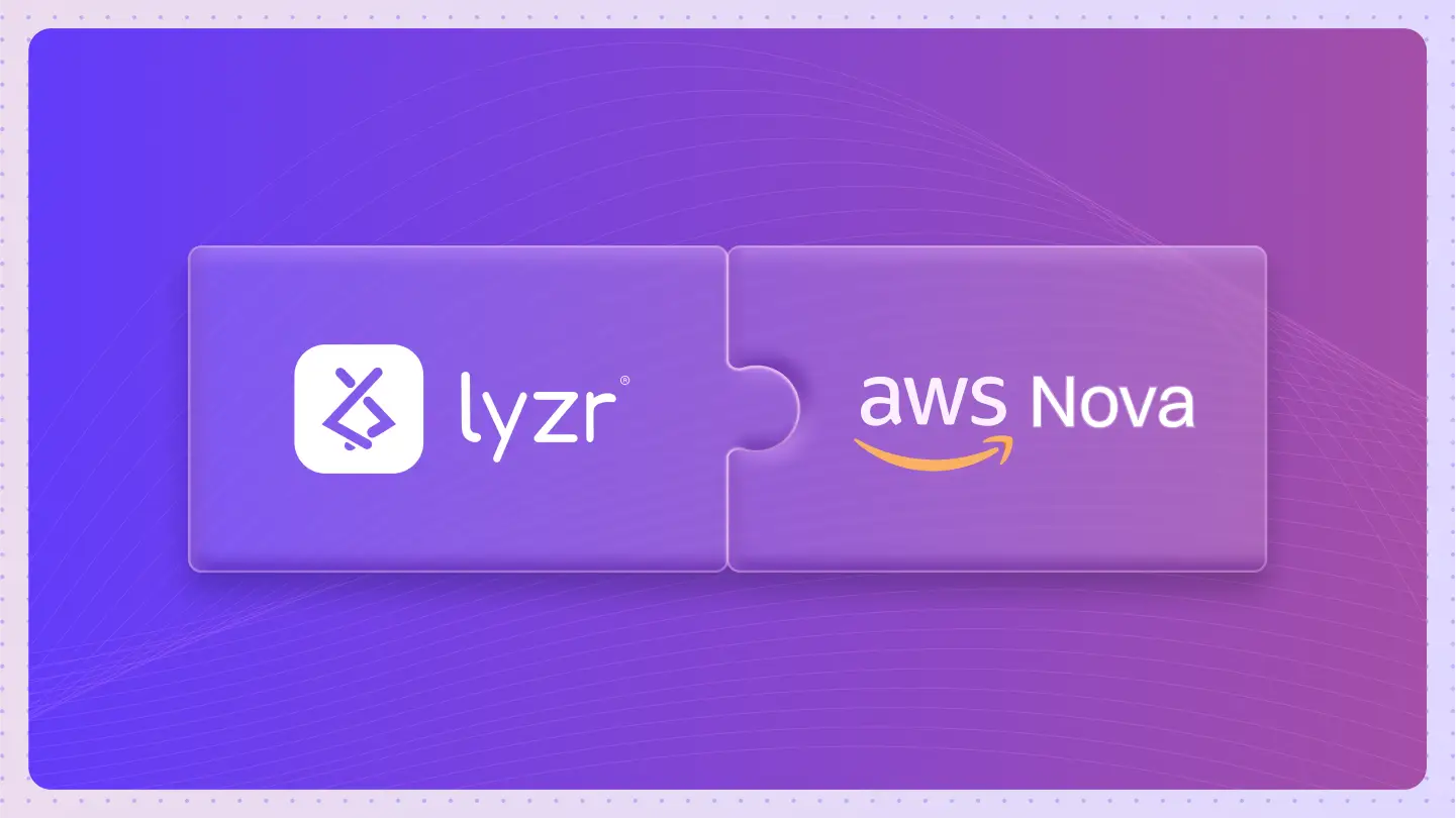 How to build custom AI Agents using Nova Models + Lyzr
