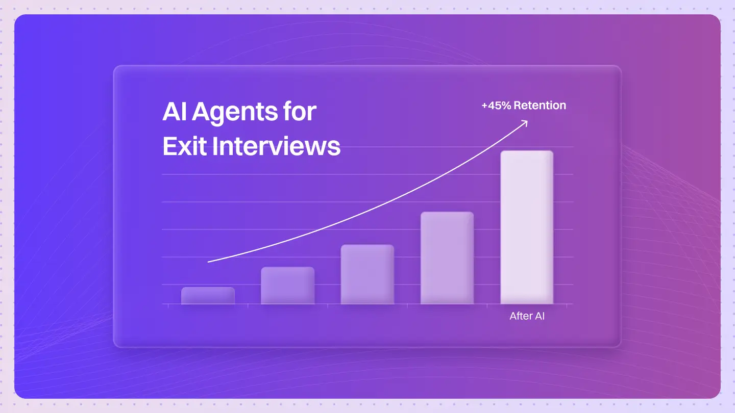 AI Agents for Exit Interviews: Boost Retention by 45%