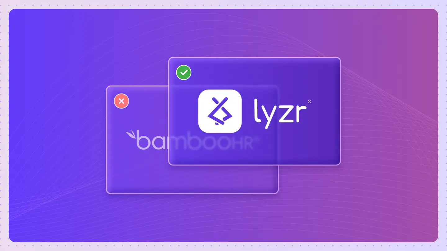 Lyzr: The Smarter Bamboo HR Alternative for AI-Driven HR Automation