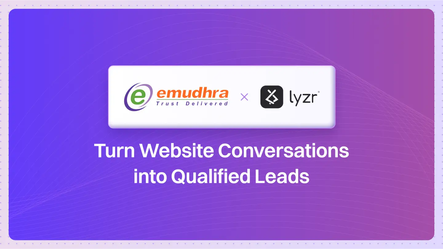 How eMudhra Turned Website Conversations into Qualified Leads with Lyzr