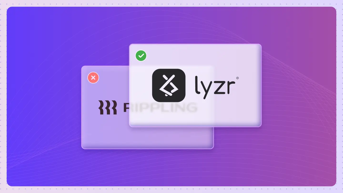 The Smartest Rippling Alternative Isn’t a New HRIS. It’s Lyzr’s AI Engine.