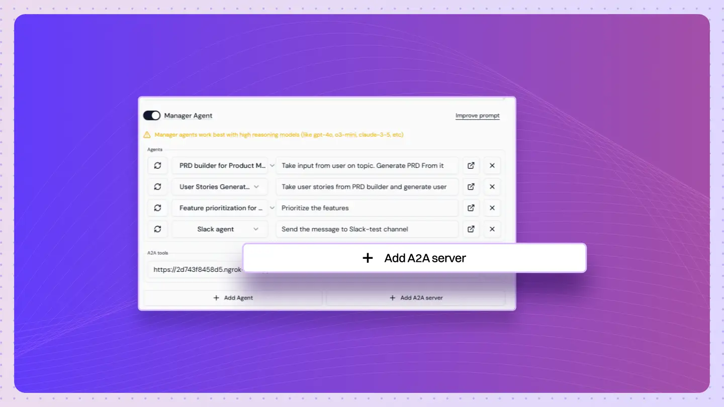 Building Connected Agents: The A2A Way with Lyzr Agent Studio 