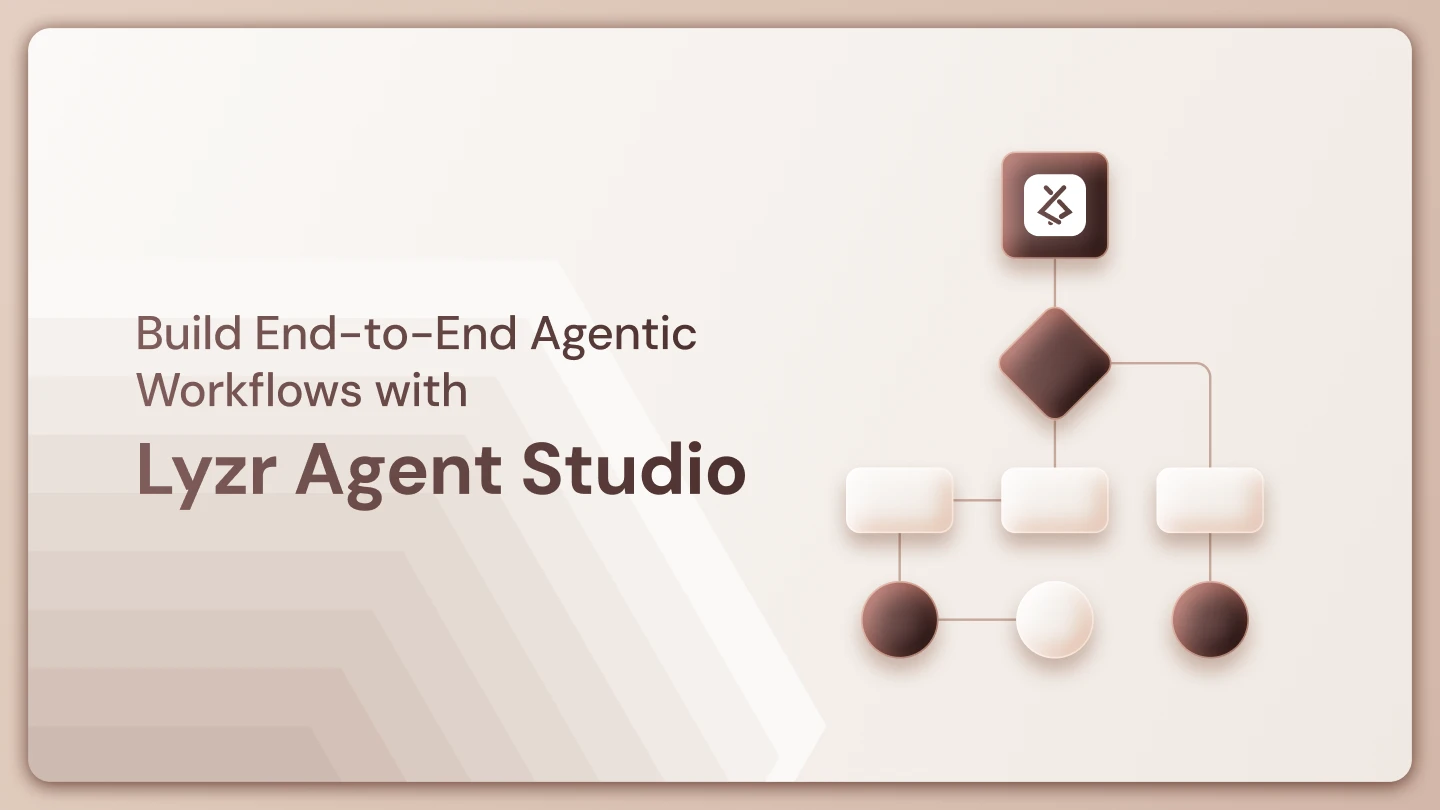 Build End-to-End Agentic Workflows with Lyzr Agent Studio