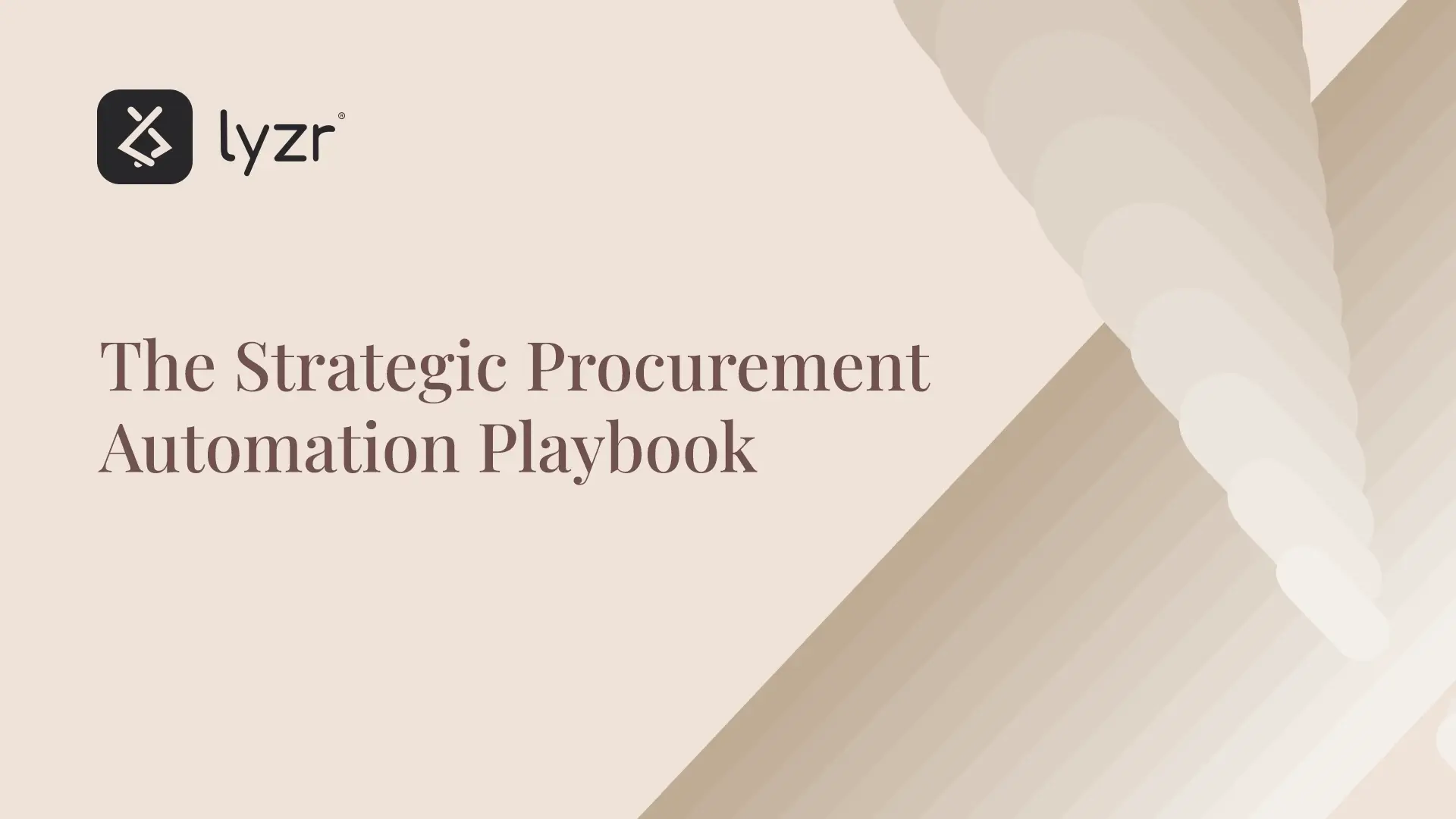 The Strategic Procurement Automation Playbook