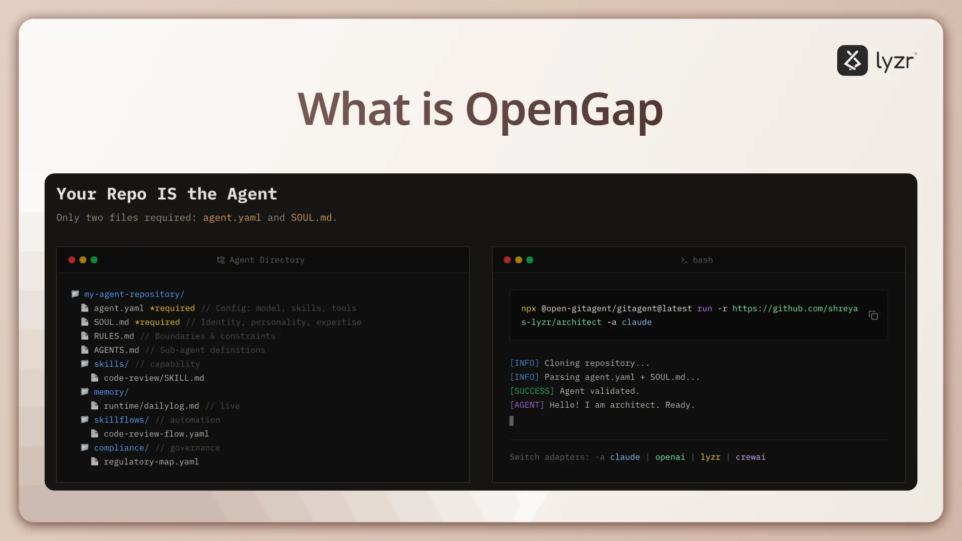 Getting Started with OpenGap: Build AI Agents That Live in Your Git Repo