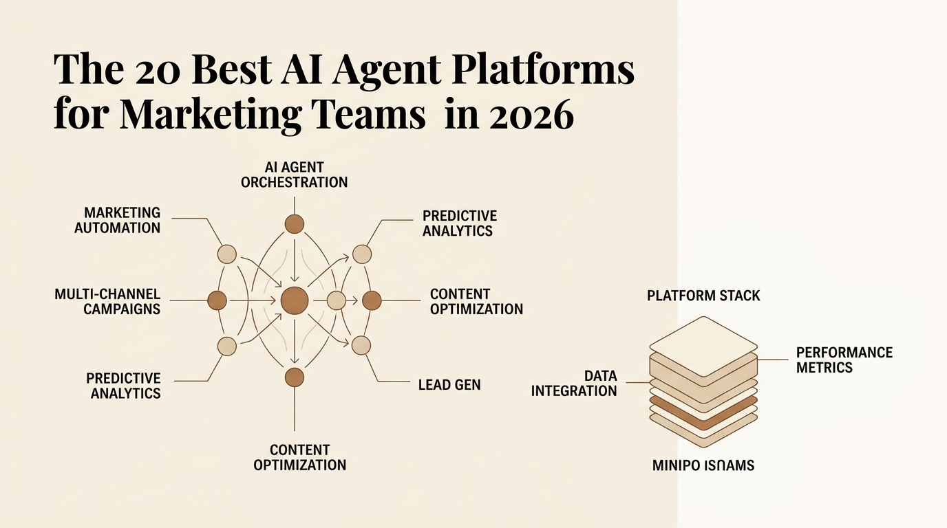 The 20 Best AI Agent Platforms for Marketing Teams in 2026