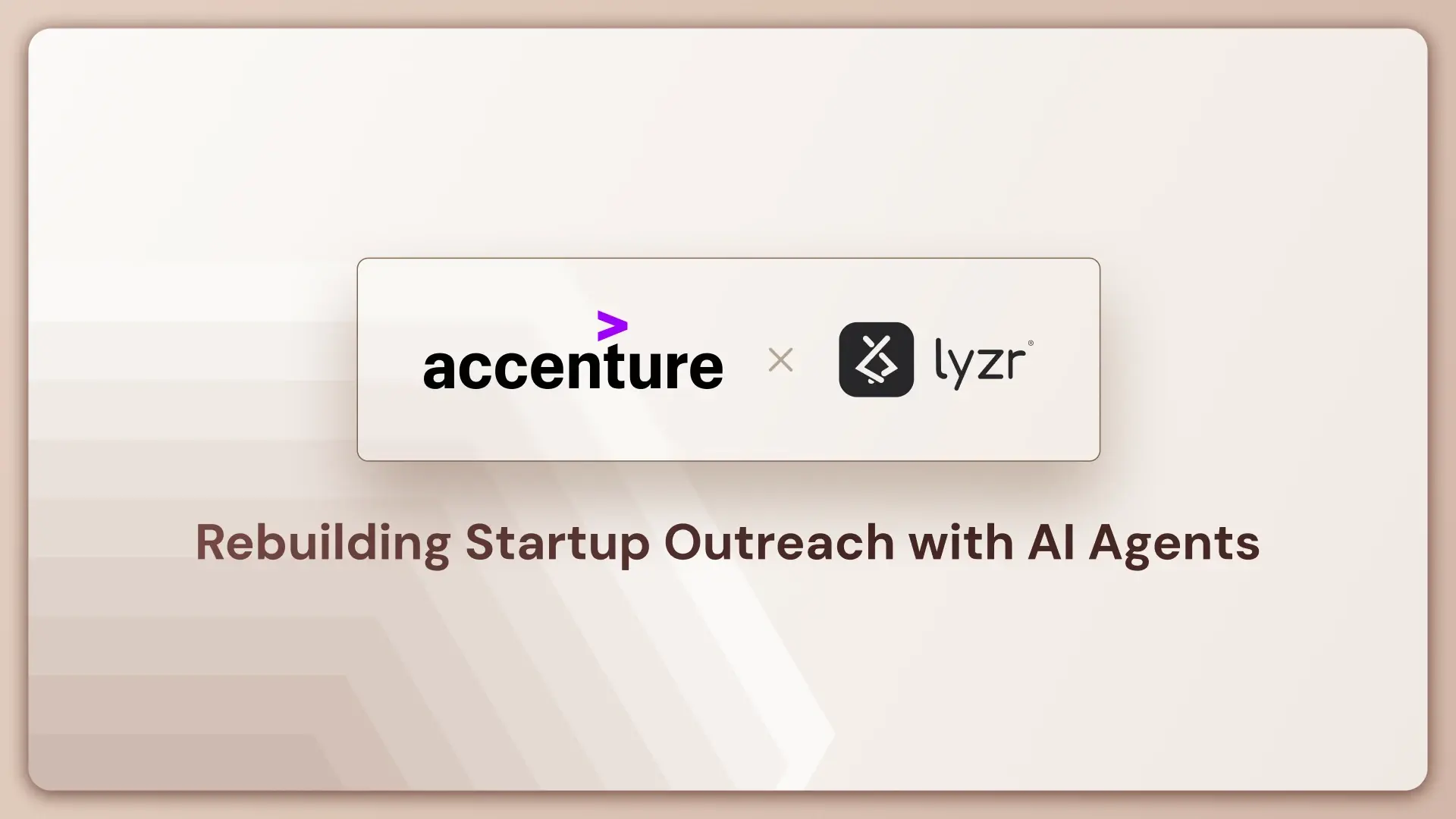 How Accenture Rebuilt Its Startup Outreach Program Using Lyzr AI Agents