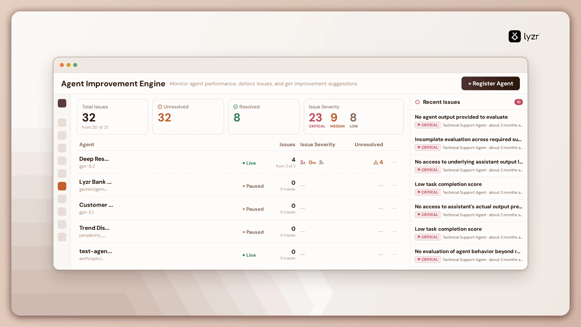 Agent Improvement Engine by Lyzr: AI Agents Shouldn’t Stay Static After Production