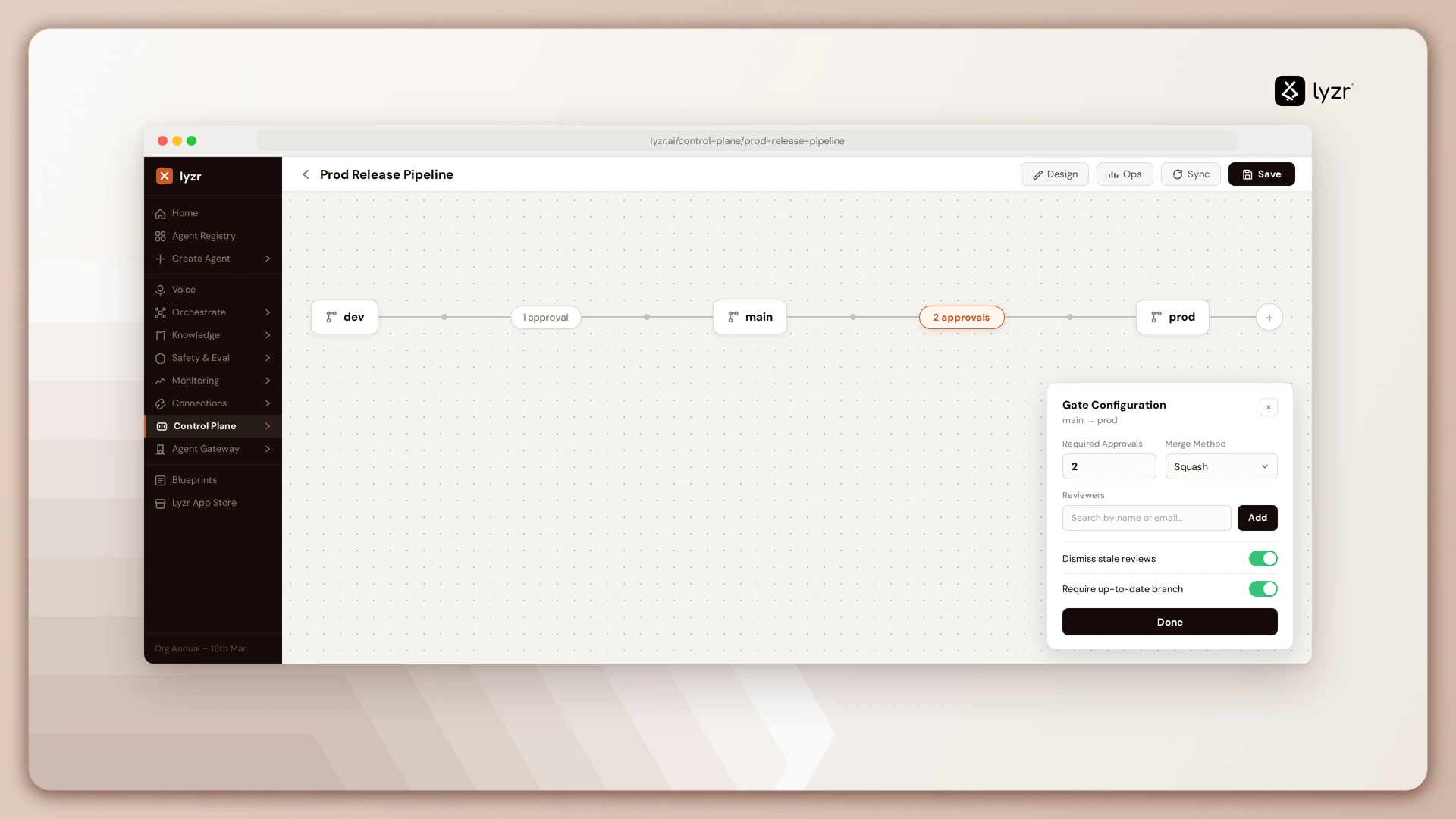 Managing AI Agent Environments with Lyzr Control Plane