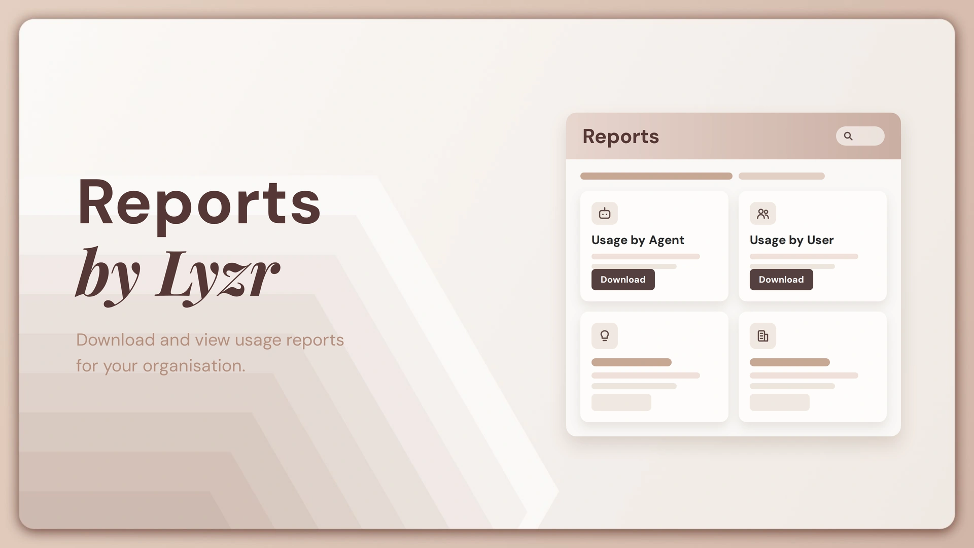 Reports by Lyzr: Get Complete Visibility into AI Agent Usage