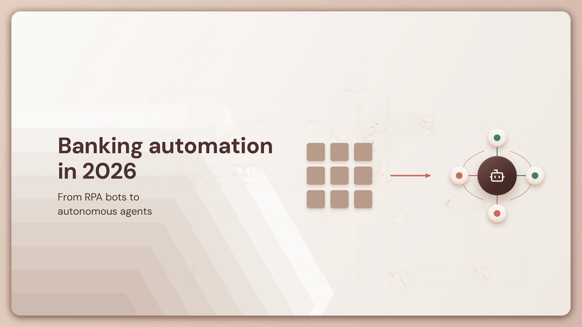 Banking automation in 2026: from RPA bots to autonomous agents